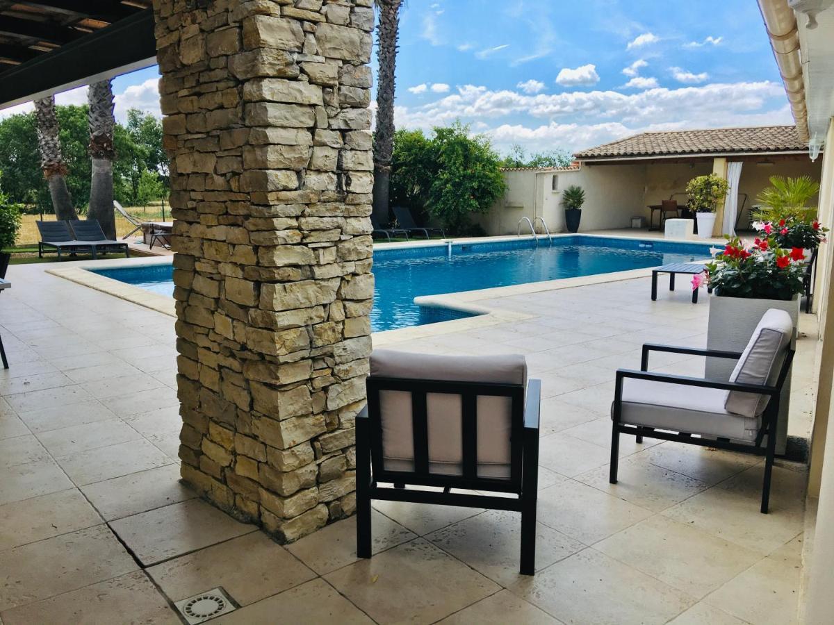 La Villa Mediterranee Wellness Spa Piscine Saint-Drezery Eksteriør bilde