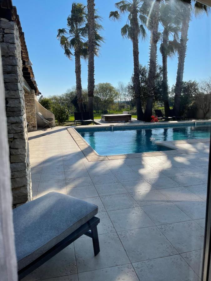 La Villa Mediterranee Wellness Spa Piscine Saint-Drezery Eksteriør bilde